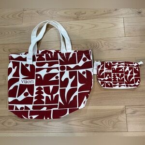 Vuori Limited Edition Matching Tote/Pouch